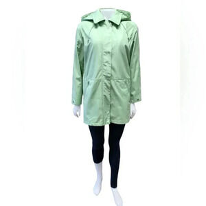 London Fog Light Green  " Dotti" LS Jacket Size Medium